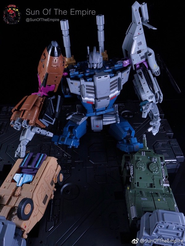 Zeta Toys Blitzkrieg Unofficial MP Style Onslaught Color Sample Photos Plus Not Bruticus 24 (24 of 30)